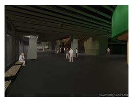 Lower Lobby Looking East